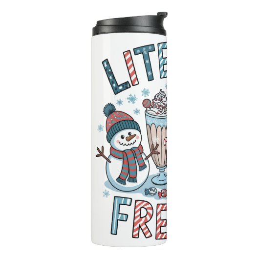 wörtlich Freezing Thermosbecher (Nach links gedreht)