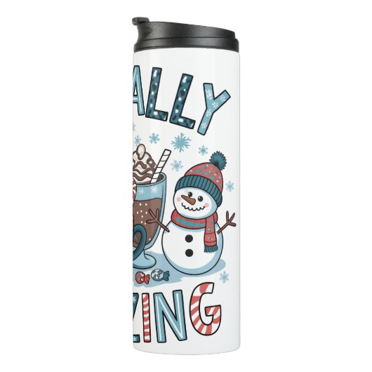 wörtlich Freezing Thermosbecher (Nach rechts gedreht)