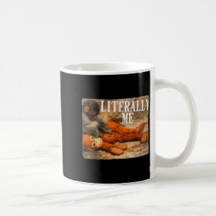 Wörtlich schlage ich Affe Babyaffe und Plüsch Kaffeetasse