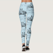 Wörtliches Laterales Denken Leggings (Rückseite)