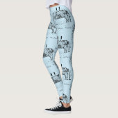 Wörtliches Laterales Denken Leggings (Links)