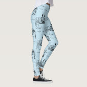 Wörtliches Laterales Denken Leggings (Rechts)