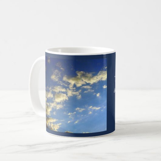 Wortloses Lied-Kahlil Gibran Zitat Kaffeetasse (Vorderseite Links)