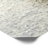 Wortmeldungen der Hoffnung Schrift Butterfly-Foto- Poster (Ecke)