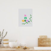 Wortposter mit Inspiration Poster (Küche)