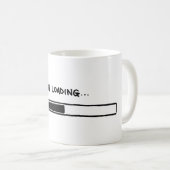 Wortspiel-Laden Kaffeetasse (VorderseiteRechts)