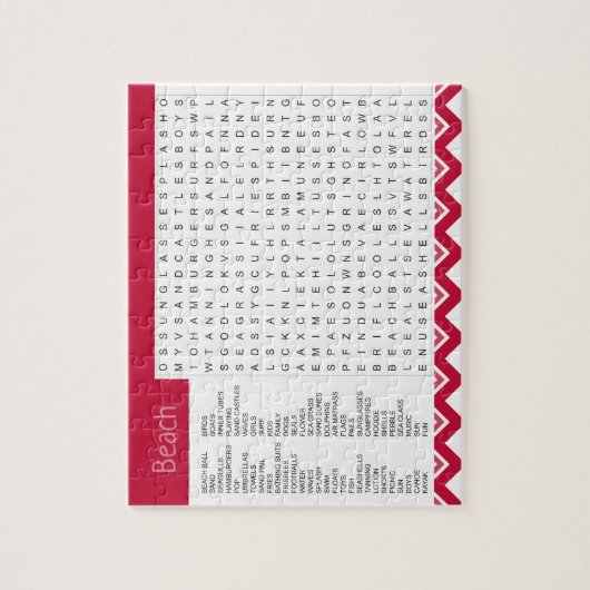 Wortspiel-Rätsel Puzzle (Vertikal)