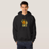 Wortspielkatze Taco Hoodie (Vorne ganz)