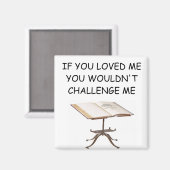 Wortspielwitz Magnet (Vorderseite/Rückseite)