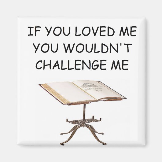 Wortspielwitz Magnet (Vorne)