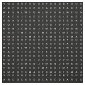 Wortsuche (inspirierend) schwarz stoff (Muster)