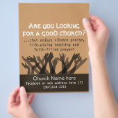 Worttreffen einladen.Bible.Healing.Prayer.Church Flyer (Hand)