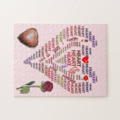 Wortwahl des Fotos Puzzle (Horizontal)