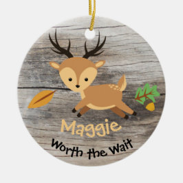 Wortwarten - Geeignete Hirsch-Adoption-Geschenke Keramik Ornament