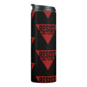 Wortwiderstand mit invertiertem roten Dreieck Thermosbecher (Nach rechts gedreht)