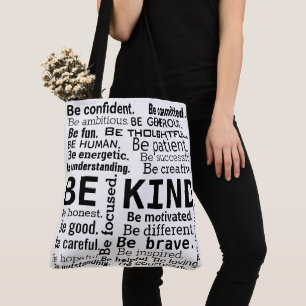 Wortwolke inspirierende Wörter Tasche