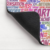 Wortwolke Text Modell Biodiversität Mousepad (Ecke)