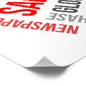 Wortwolke - Werbung Poster (Ecke)