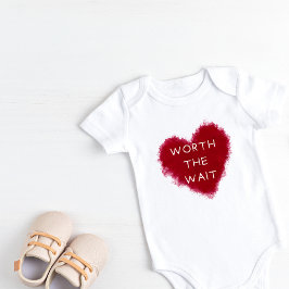 Worum es beim Wait Bodysuit geht Baby Strampler