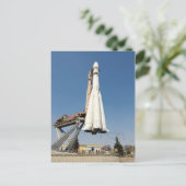 Wostok Postkarte (Stehend Vorderseite)