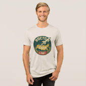 Wostok-Raumschiff 1961 Tri-Blend Shirt (Vorderseite voll)