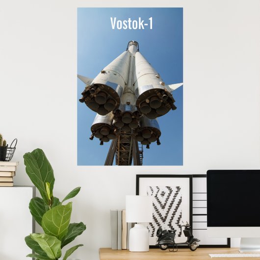 Wostok, Vostok-1 Poster (Heimbüro)