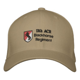 WOT 11TH ACR HAT BESTICKTE BASEBALLKAPPE