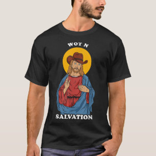 Wot N    RettungJesus, was in Tarnmenememe  T-Shirt