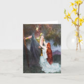 Wotan & Brunhilde Notecard Karte (Gelbe Blume)