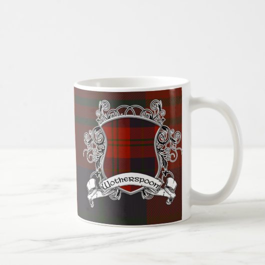 Wotherspoon Tartan-Schild Kaffeetasse (Rechts)