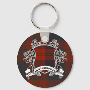 Wotherspoon Tartan-Schild Schlüsselanhänger