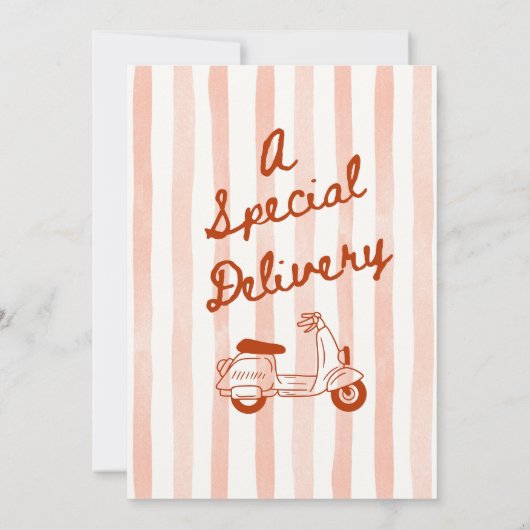 Would She Rather Baby Shower Game in Red (Rückseite)