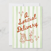 Would She Rather Baby Shower Game in Red Green (Rückseite)