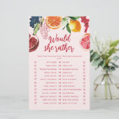 Would She Rather Fruit Off the Market Bridal game (Stehend Vorderseite)
