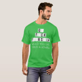 Would You Like To Buy A Vowel Go Rself Cussing - c T-Shirt (Vorne ganz)
