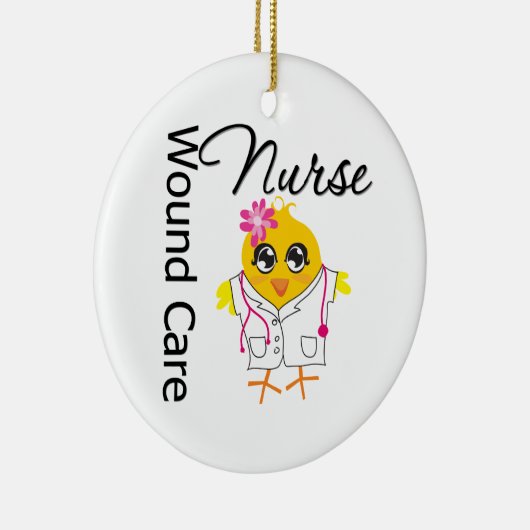 Wound Care Nurse Chick Keramik Ornament (Rechts)