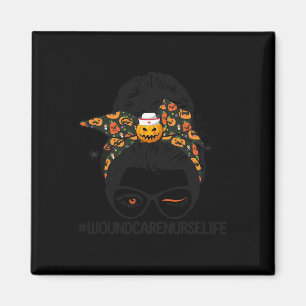 Wound Care Pflege das Leben von Messy Bun Nurse Ha Magnet