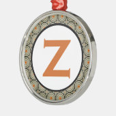 Wound Up Zebra Silbernes Ornament (Links)