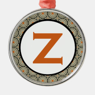 Wound Up Zebra Silbernes Ornament