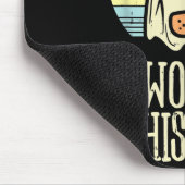 Wound Whisperer Ghost Nurse Boo Halloween Nursing Mousepad (Ecke)