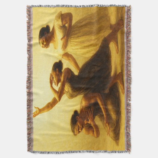 "Wounded Throw Blanket" Decke (Vorderseite Vertikal)