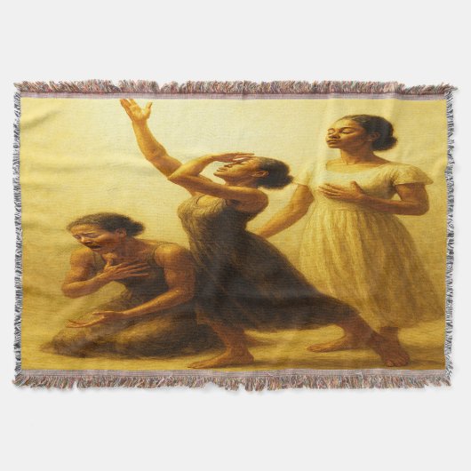 "Wounded Throw Blanket" Decke (Vorderseite)