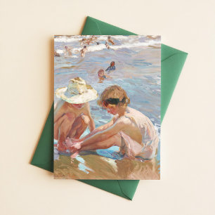 Woundfoot Joaquín Sorolla Spanischer Impressionist Postkarte