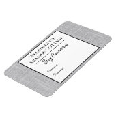 Woven Airbnb Vacation Rental Wifi Magnet (Linke Seite)