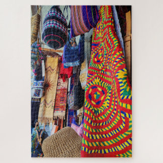 Woven Bags Close-Up Puzzle