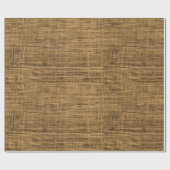 Woven Bamboo Muster Geschenkpapier (Flach)