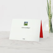 Woven Bands Hello Karte (Rückseite)