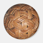 Woven Basket Ball Magnet (Vorne)