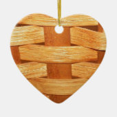 Woven Baskets Keramik Ornament (Vorne)