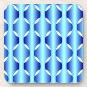 Woven Blues Untersetzer (Vorderseite)